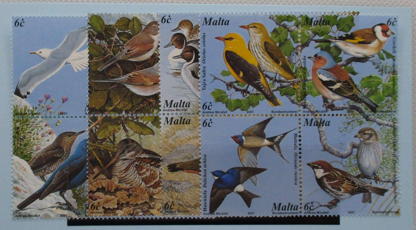 Malta Stamps, 2001, SG1214-1229, Mint image 0