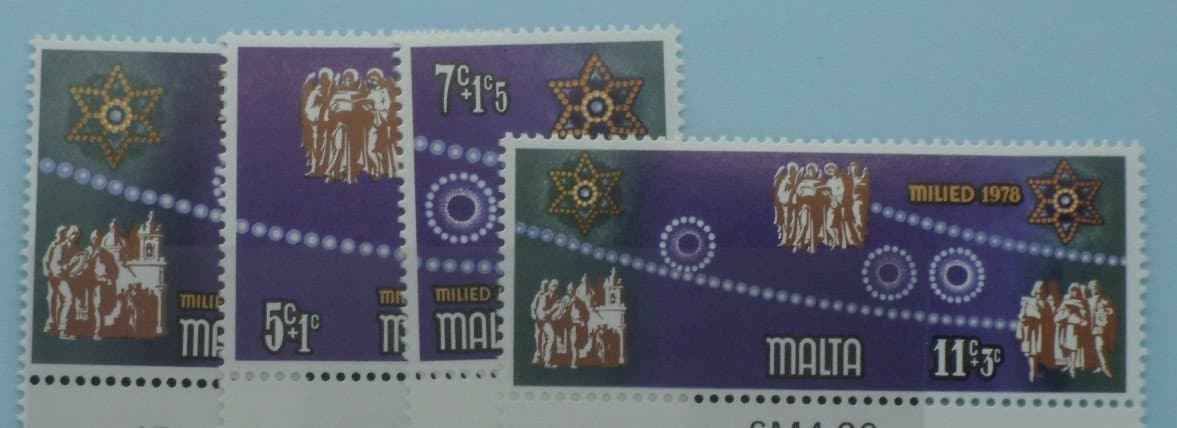 Malta Stamps, 1978, SG611-614, Mint image 0