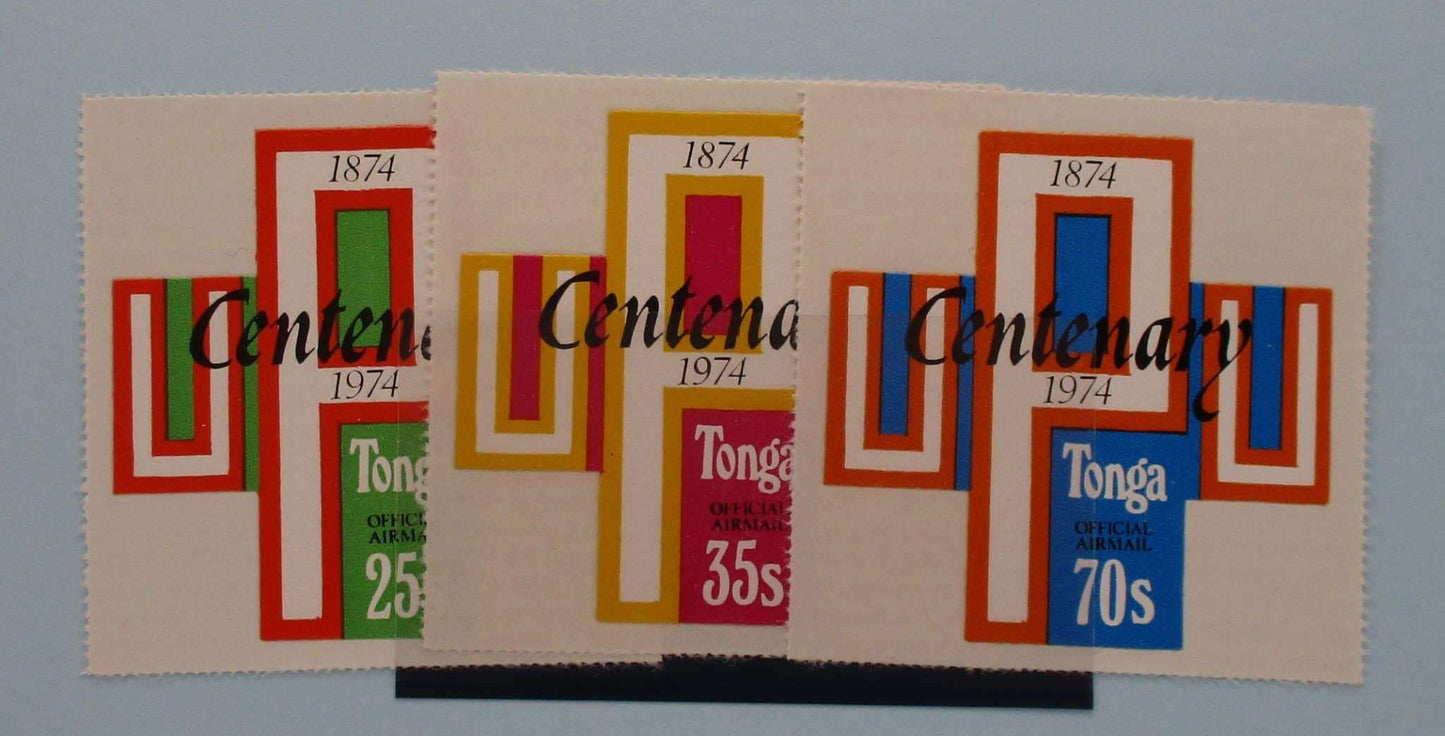 Tonga Stamps, 1974, SG O121-O123, Mint image 0