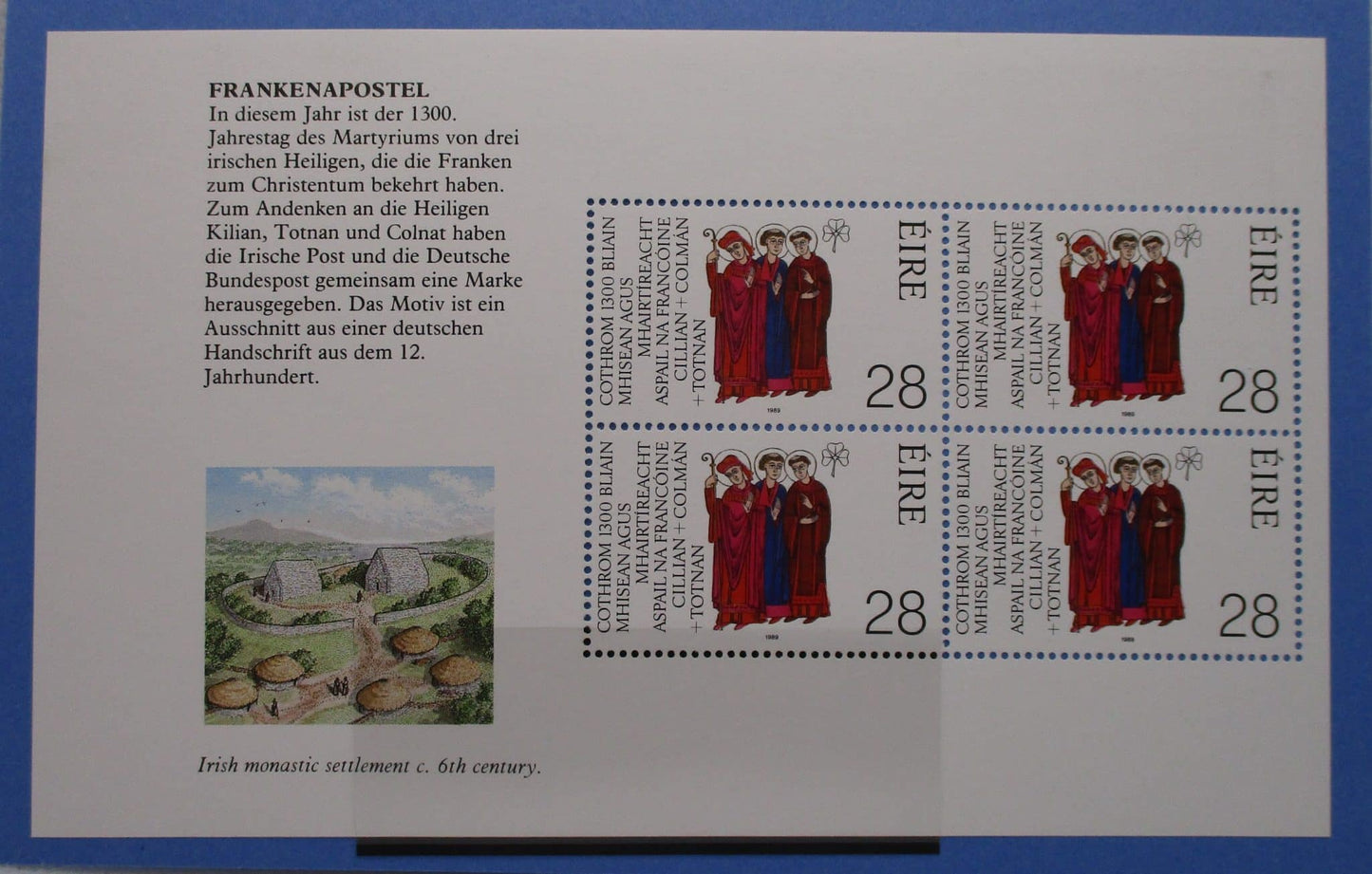 Ireland Stamps, 1989, SG726a, Mint image 0