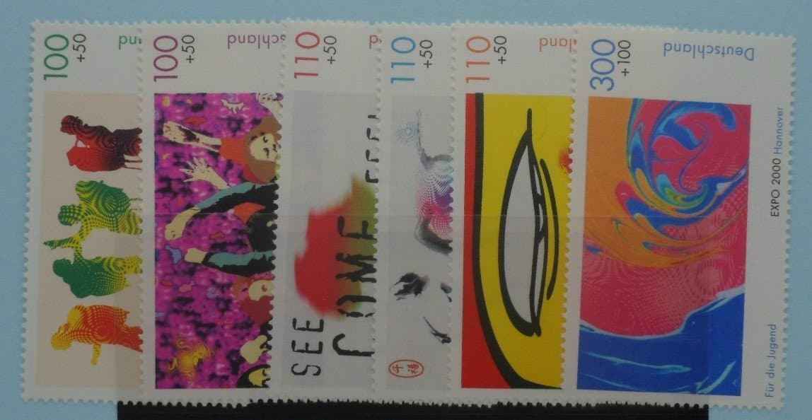 Germany Stamps, 2000, SG2966-2971, Mint image 0