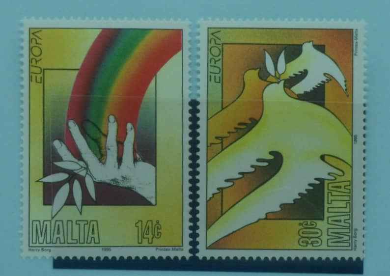 Malta Stamps, 1995, SG987-988, Mint image 0
