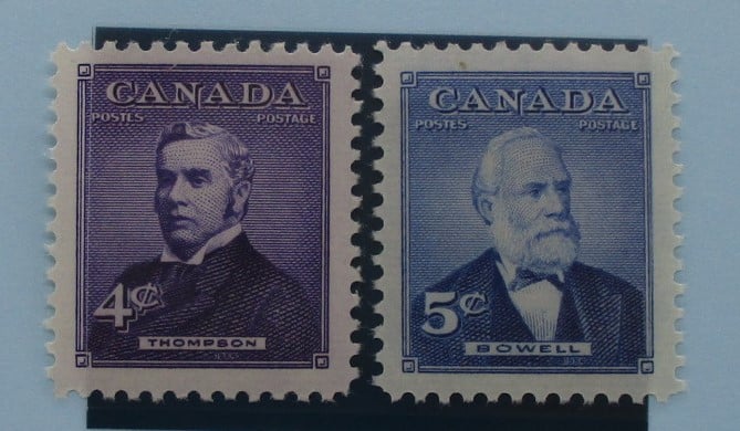 Canada Stamps, 1954, SG475-476, Mint image 0