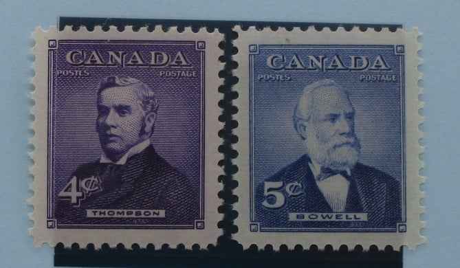 Canada Stamps, 1954, SG475-476, Mint image 0