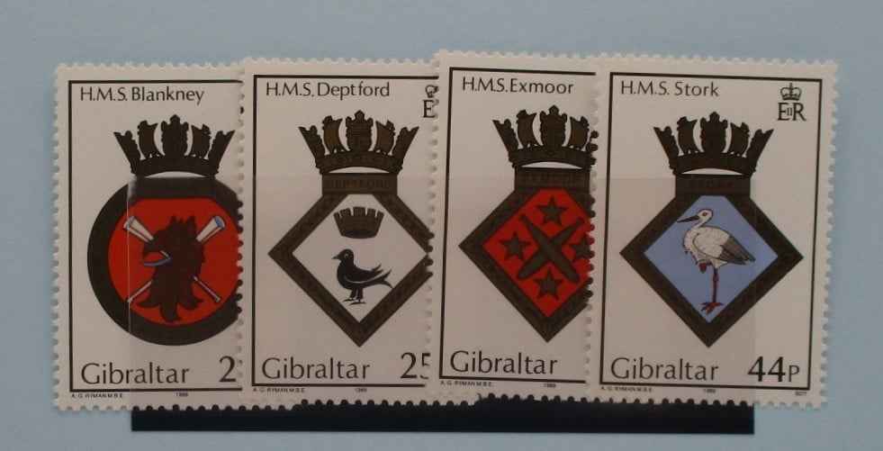 Gibraltar Stamps, 1989, SG616-619, Mint image 0