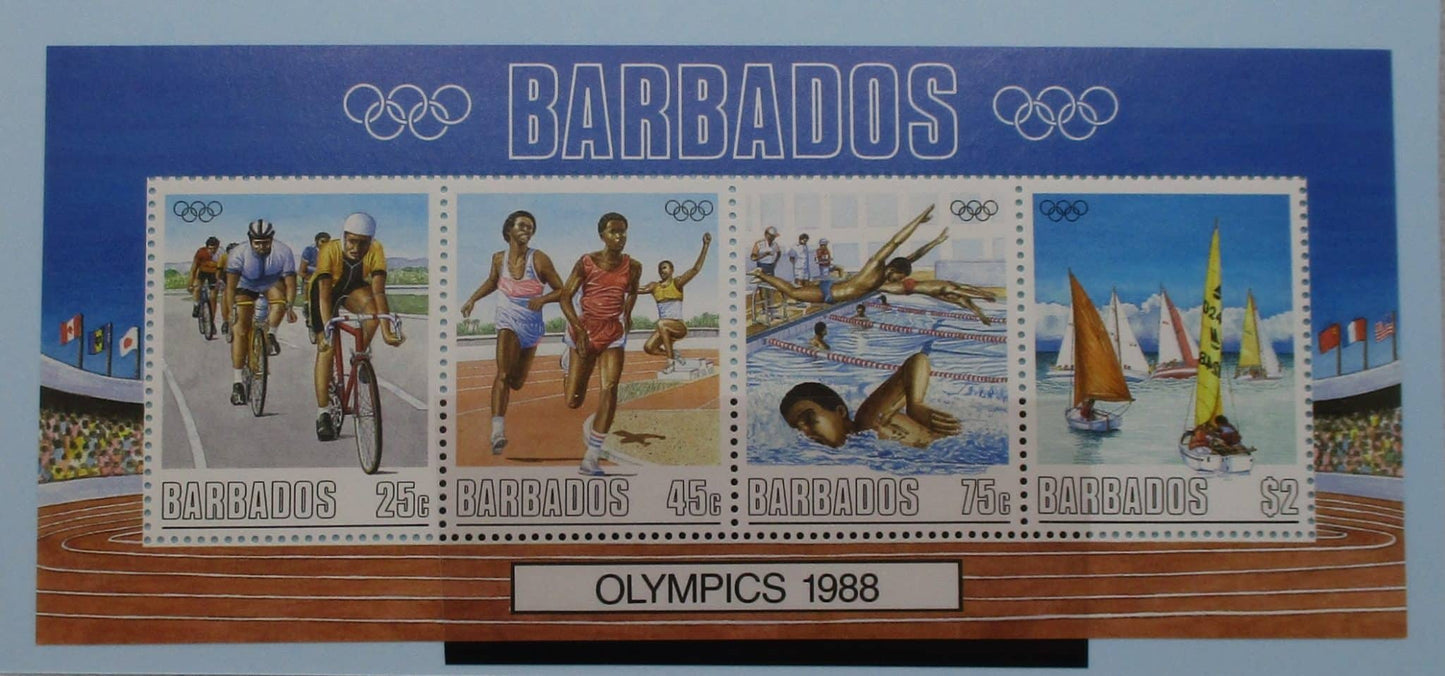 Barbados Stamps, 1988, MS867, Mint image 0