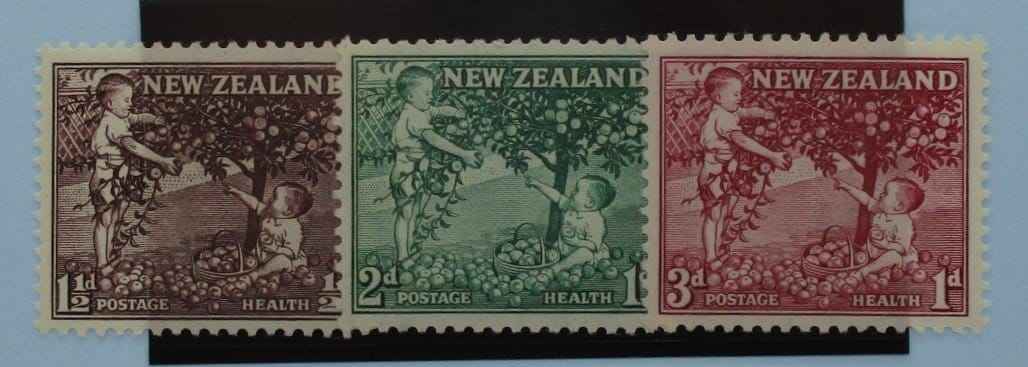 New Zealand Stamps, 1956, SG755-757, Mint image 0