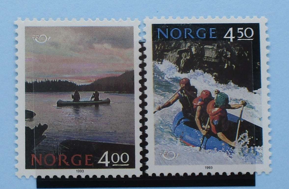 Norway Stamps, 1993, SG1160-1161, Mint image 0