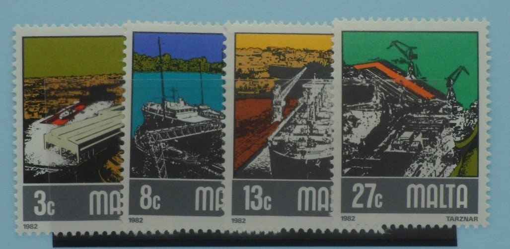 Malta Stamps, 1982, SG686-689, Mint image 0