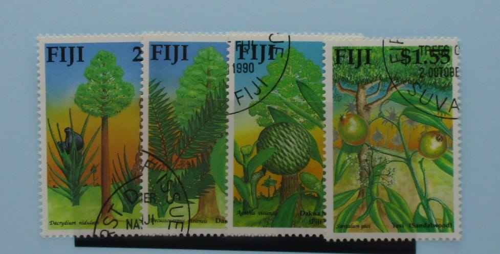 Fiji Stamps, 1990, SG815-818, Used image 0