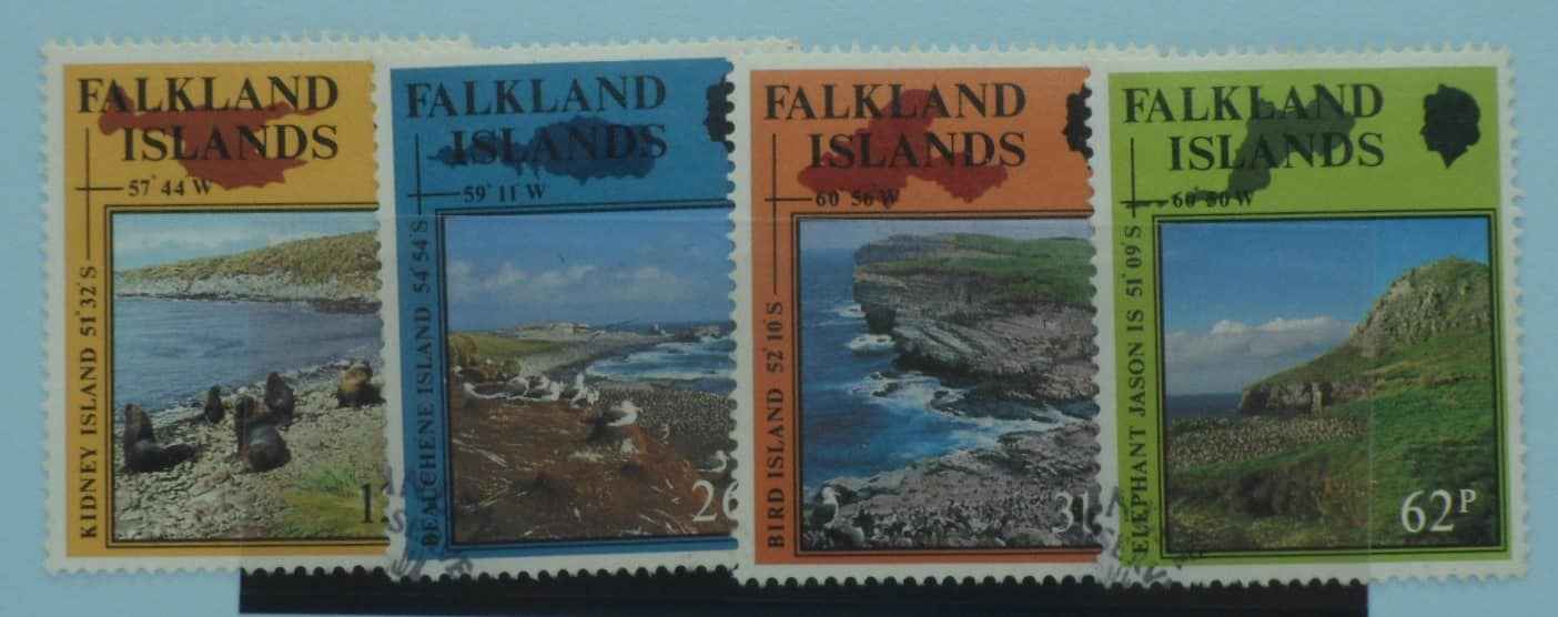 Falkland Islands Stamps, 1990, SG597-600, Used image 0