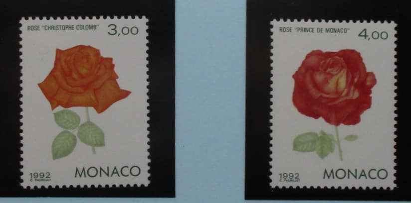 Monaco Stamps, 1992, SG2092-2093, Mint image 0