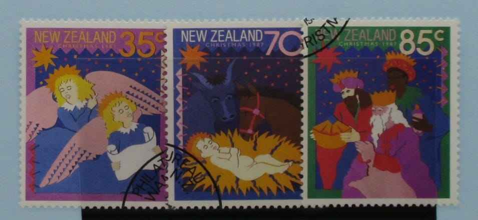 New Zealand Stamps, 1987, SG1437-1439, Used image 0