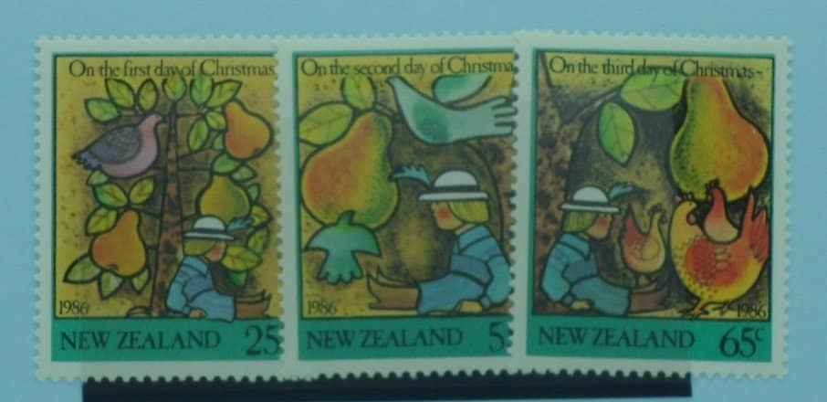New Zealand Stamps, 1986, SG1404-1406, Mint image 0