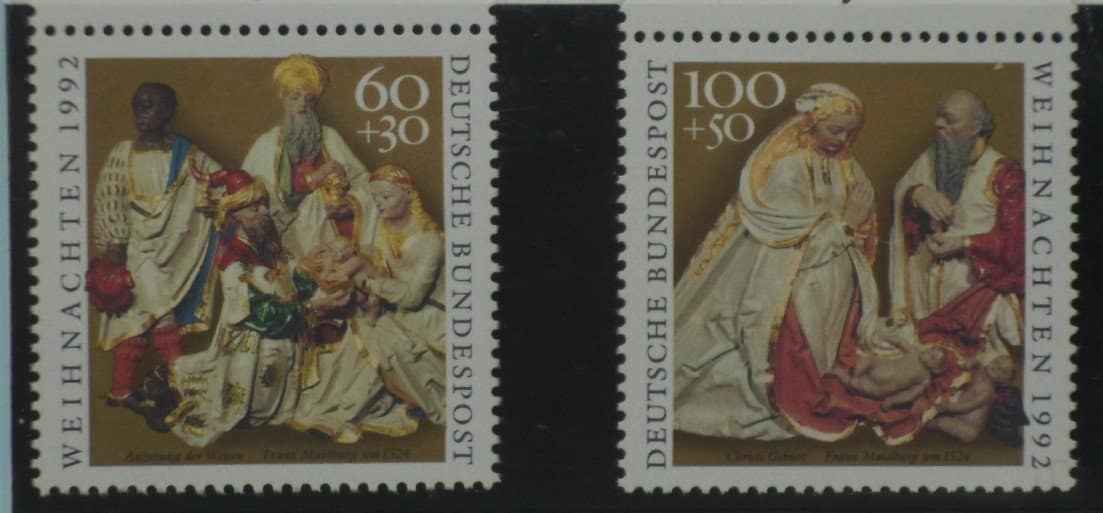 Germany Stamps, 1992, SG2488-2489, Mint image 0