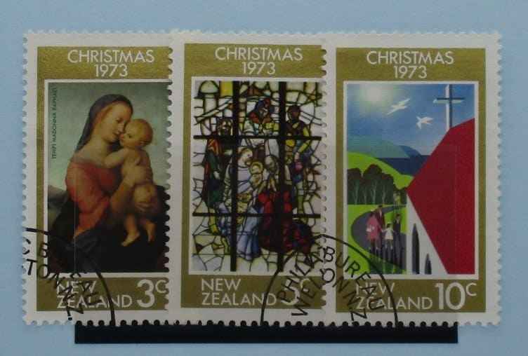 New Zealand Stamps, 1973, SG1034-1036, Used image 0