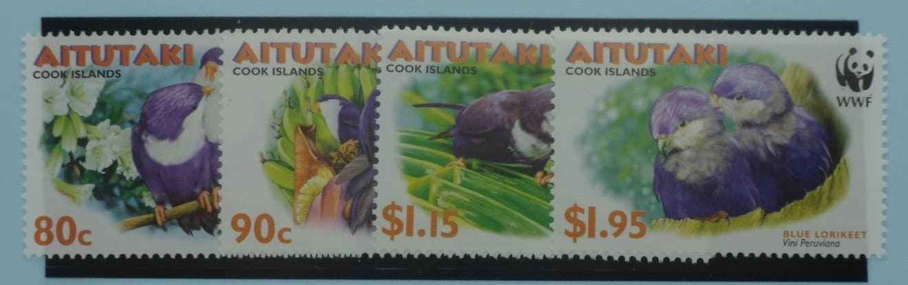 Aitutaki Stamps, 2002, SG717-720, Mint image 0
