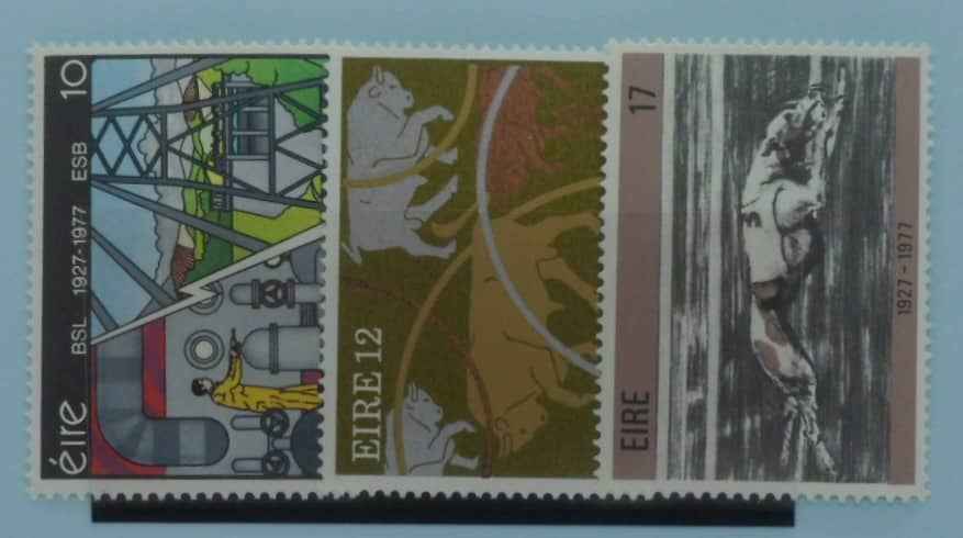 Ireland Stamps, 1977, SG413-415, Mint image 0