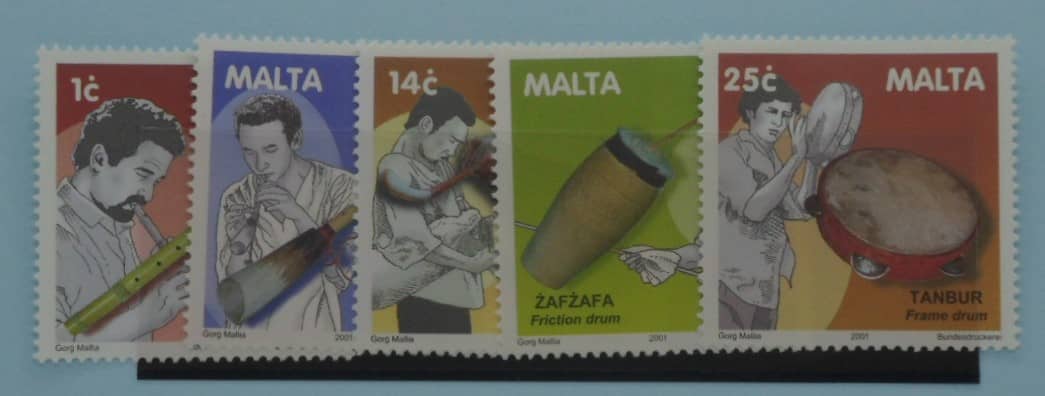 Malta Stamps, 2001, SG1230-1234, Mint image 0