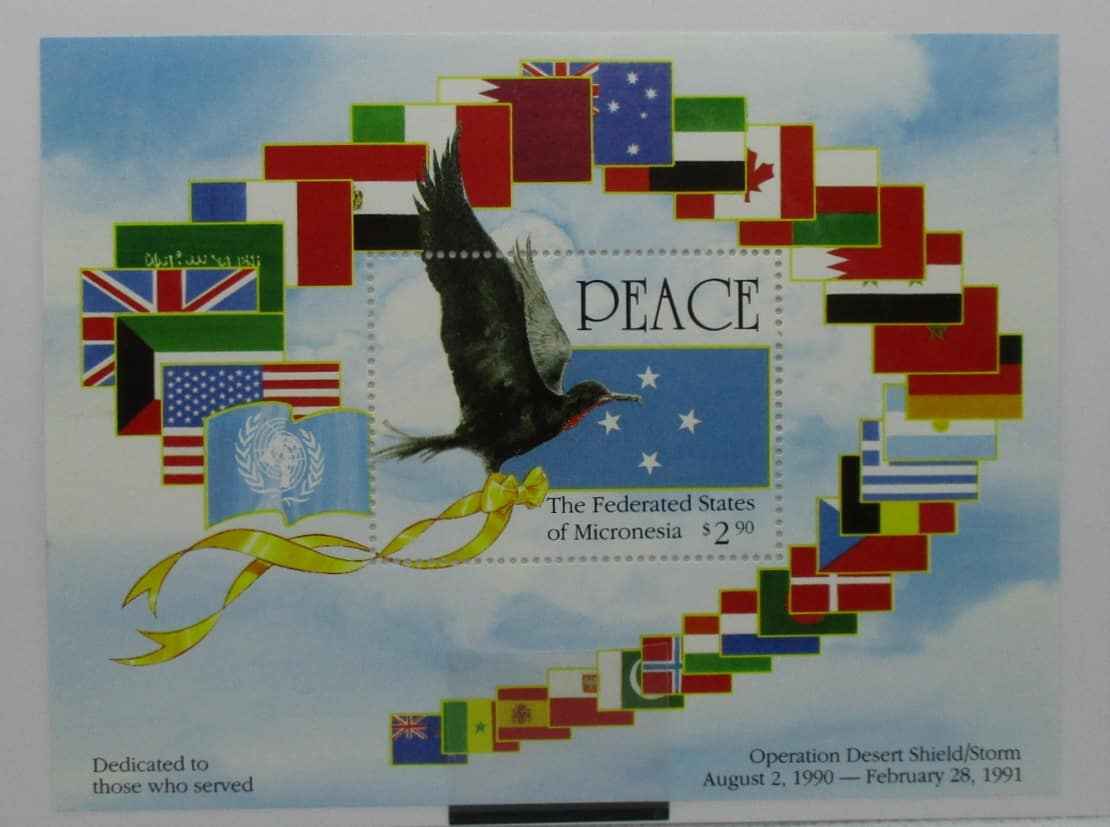 Micronesia Stamps, 1991, MS224, Mint image 0