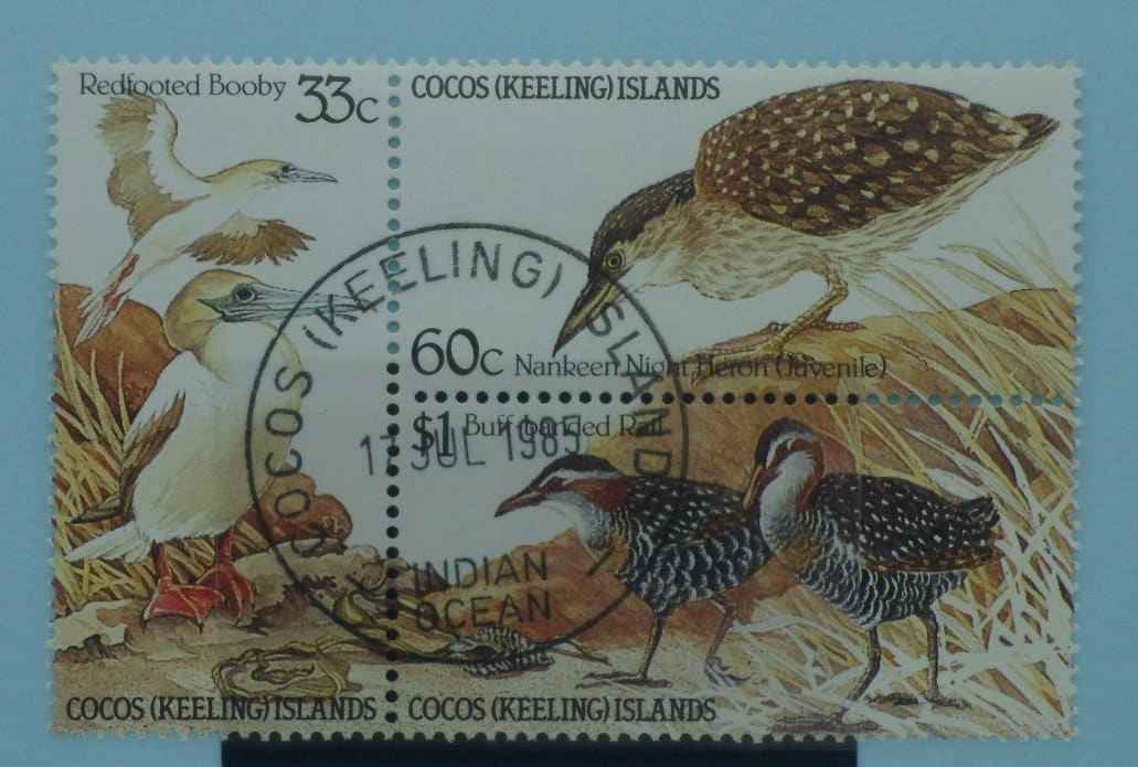 Cocos (Keeling) Islands Stamps, 1985, SG132a, Used image 0