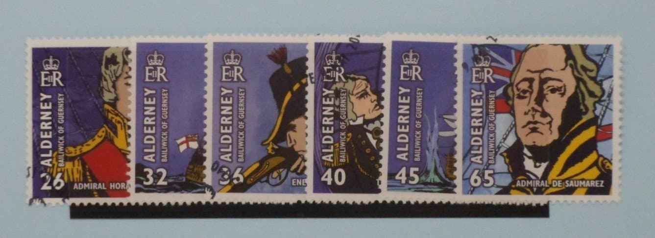 Alderney Stamps, 2005, SGA253-A258, Used image 0