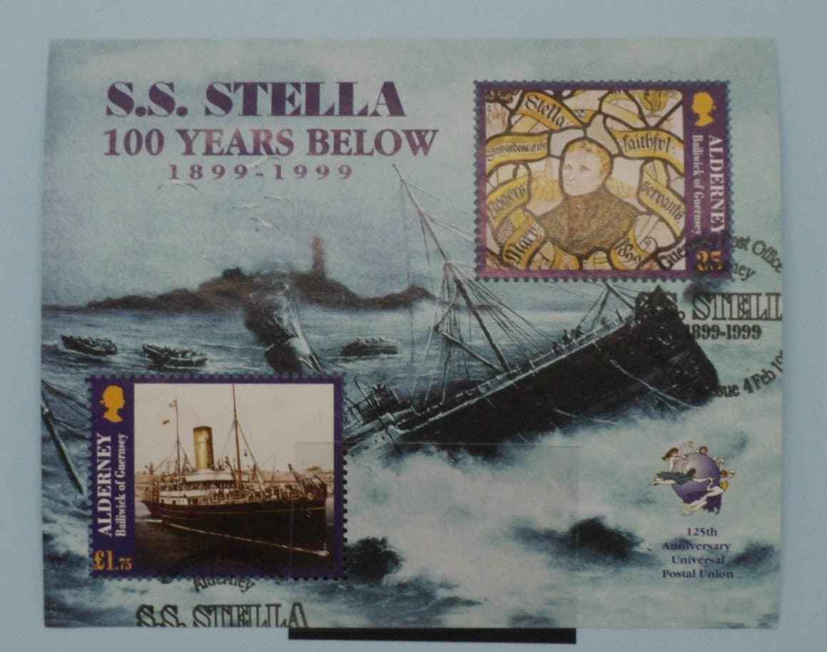 Alderney Stamps, 1999, MSA124, Used image 0