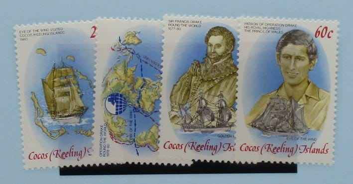 Cocos (Keeling) Islands Stamps, 1980, SG58-61, Mint image 0
