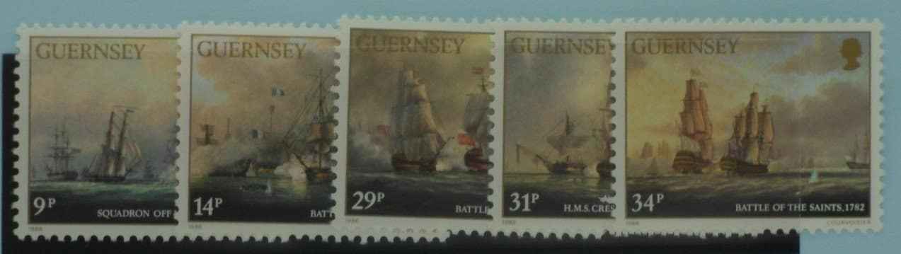 Guernsey Stamps, 1986, SG360-364, Mint image 0