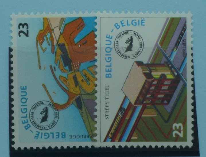 Belgium Stamps, 1985, SG2833-2834, Mint image 0