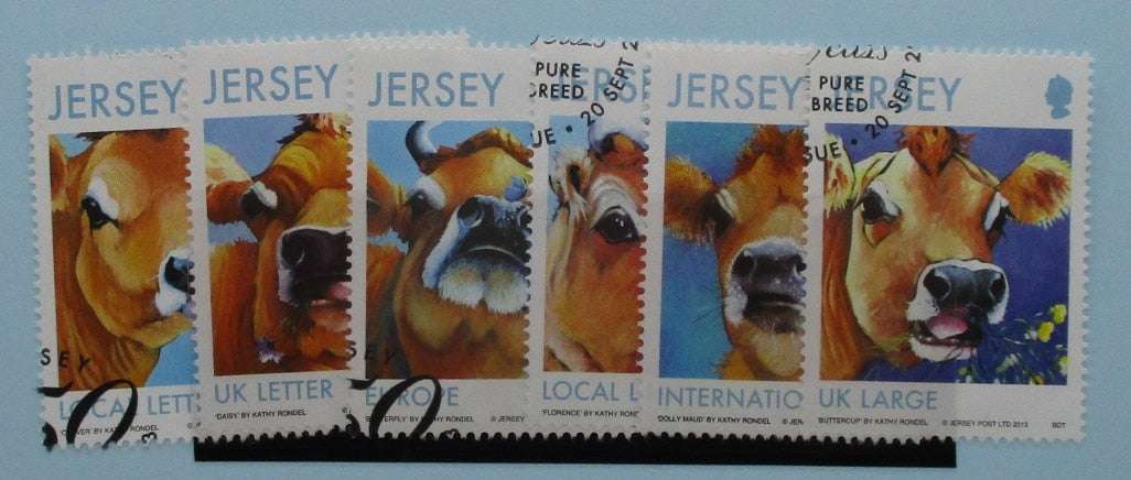 Jersey Stamps, 2013, SG1783-1788, Used image 0