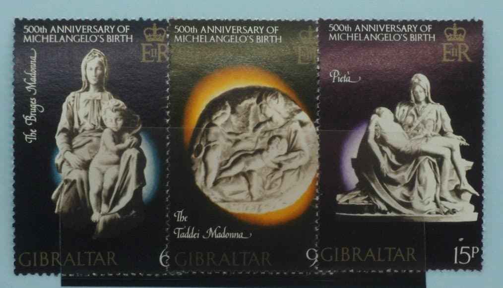 Gibraltar Stamps, 1975, SG355-357, Mint image 0