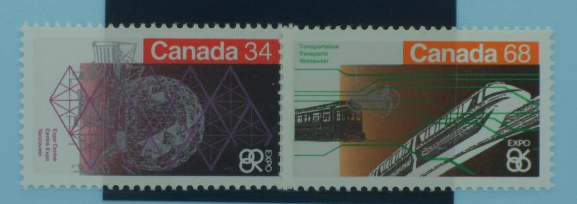 Canada Stamps, 1986, SG1196-1197, Mint image 0