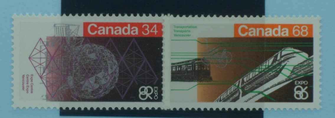 Canada Stamps, 1986, SG1196-1197, Mint image 0