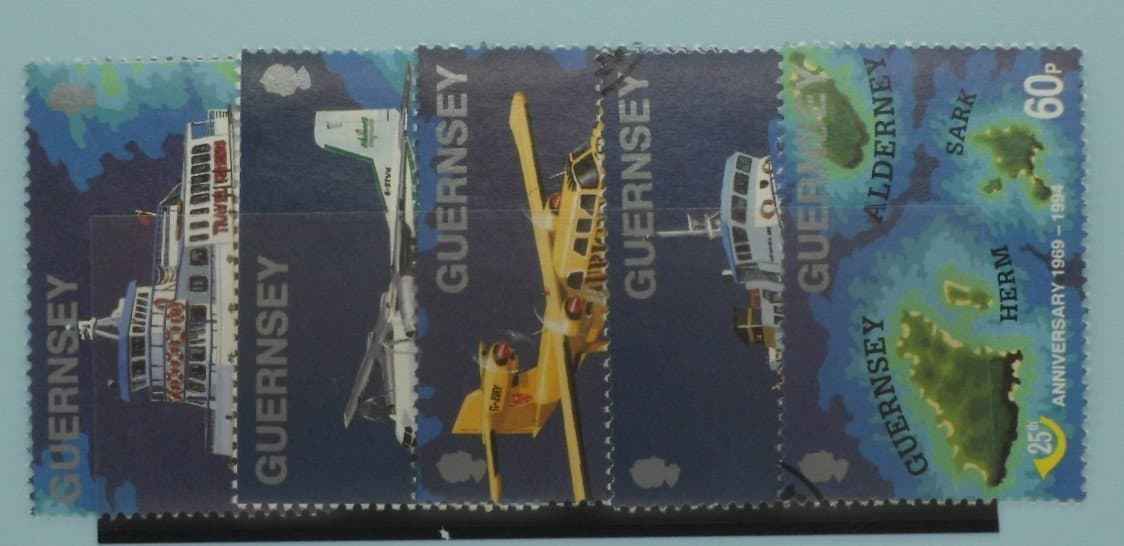 Guernsey Stamps, 1994, SG645-649, Used image 0