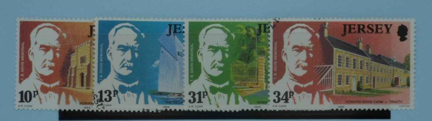 Jersey Stamps, 1985, SG376-379, Used image 0