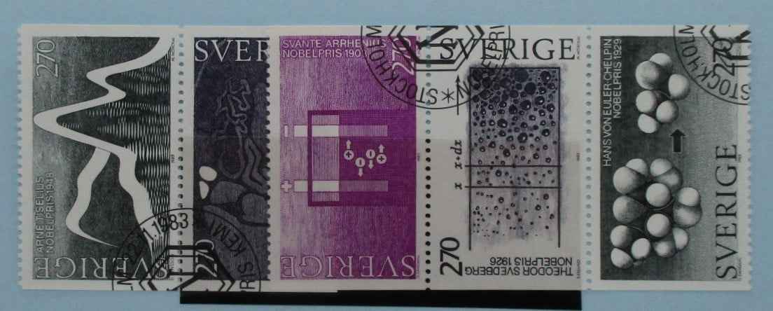 Sweden Stamps, 1983, SG1175-1179, Used image 0