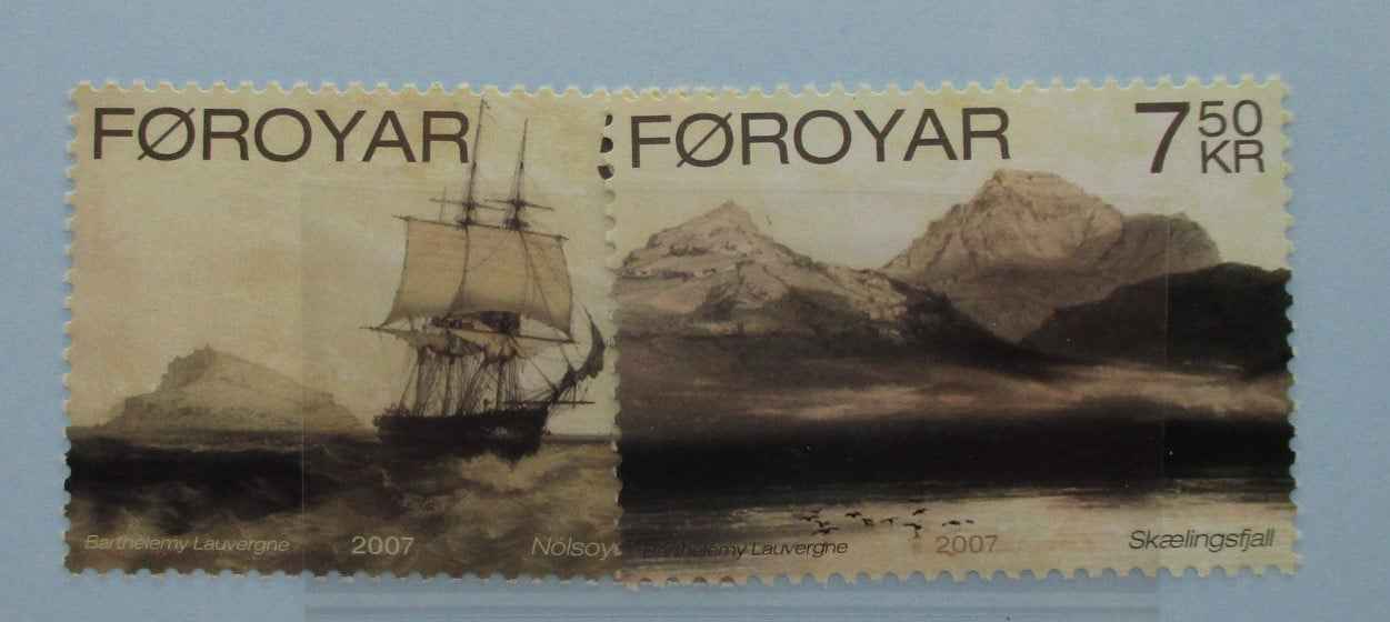 Faroe Islands Stamps, 2007, SG537-538, Mint image 0