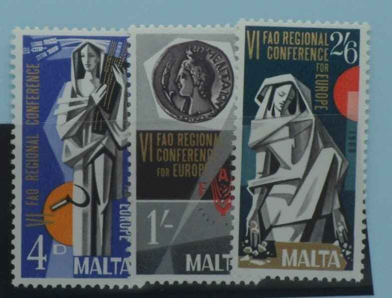 Malta Stamps, 1968, SG412-414, Mint image 0