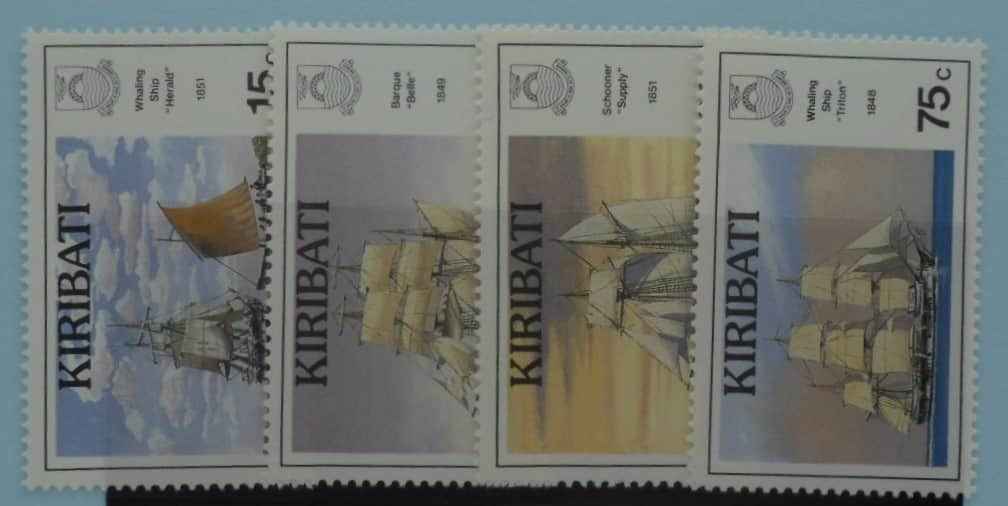 Kiribati Stamps, 1990, SG343-346, Mint image 0