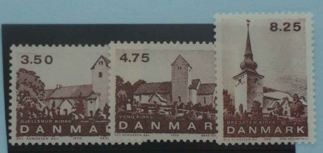 Denmark Stamps, 1990, SG942-944, Mint image 0