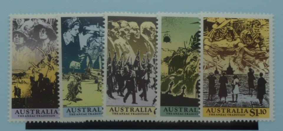 Australia Stamps, 1990, SG1241-1245, Mint image 0