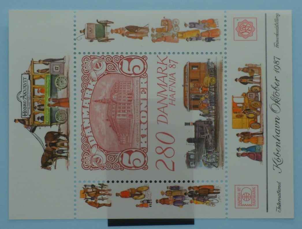 Denmark Stamps, 1987, MS852, Mint image 0