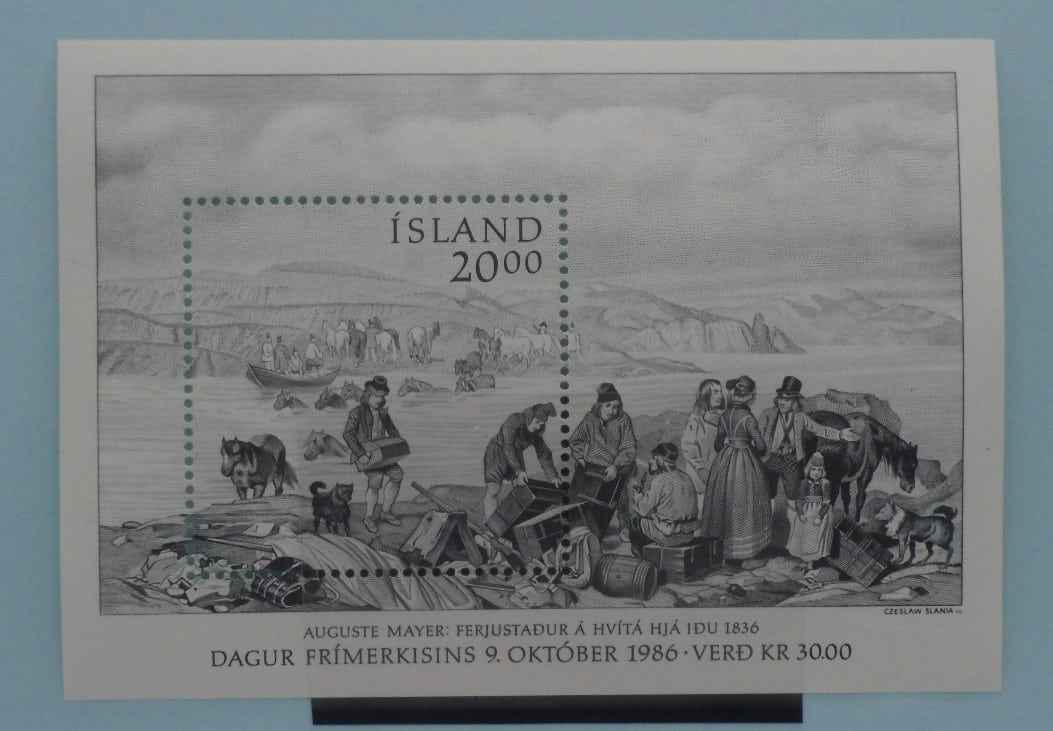 Iceland Stamps, 1986, MS689, Mint image 0