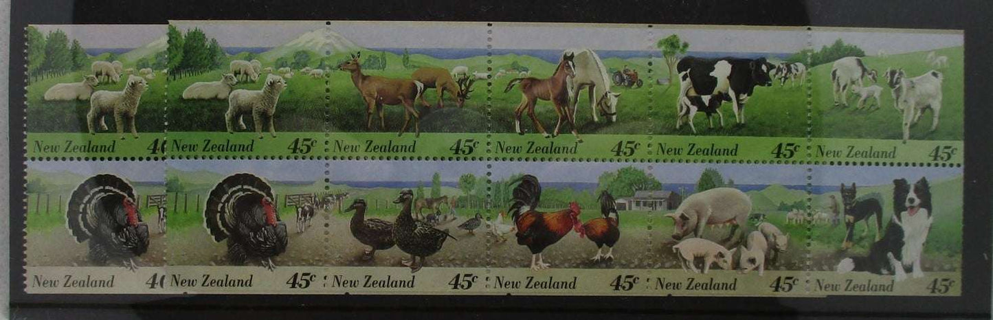 New Zealand Stamps, 1995, SG1894a, SG1904a, Mint image 0