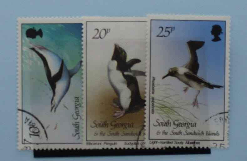 South Georgia and South Sandwich Islands Stamps, 1987, SG170-172, Used image 0