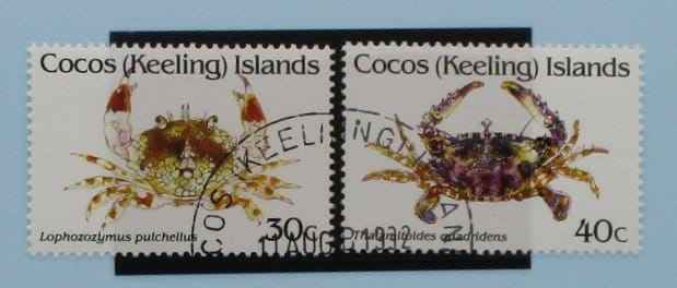 Cocos (Keeling) Islands Stamps, 1992, SG255-256, Used image 0