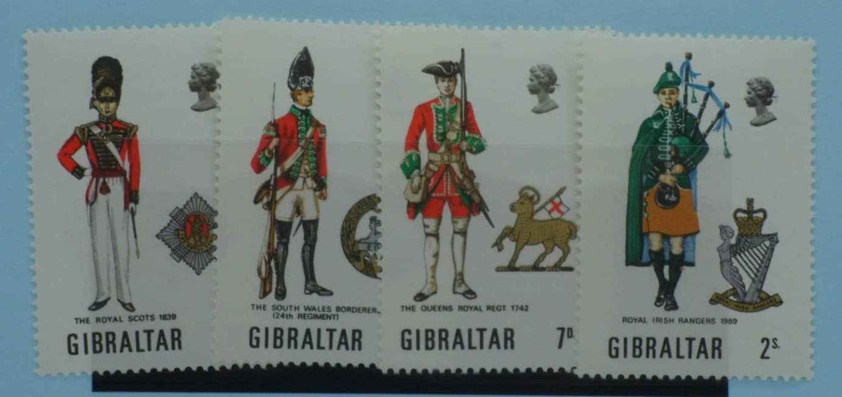 Gibraltar Stamps, 1970, SG248-251, Mint image 0
