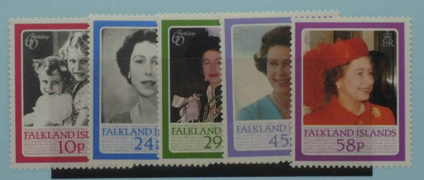 Falkland Islands Stamps, 1986, SG522-526, Mint image 0