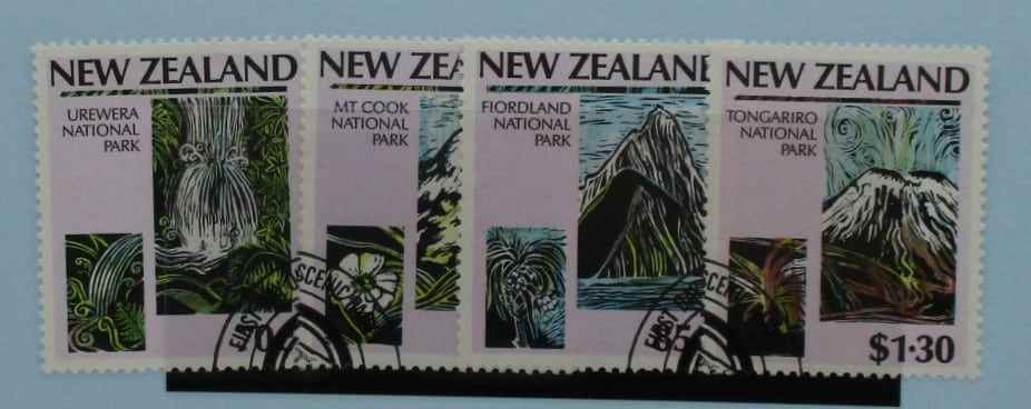 New Zealand Stamps, 1987, SG1428-1431, Used image 0